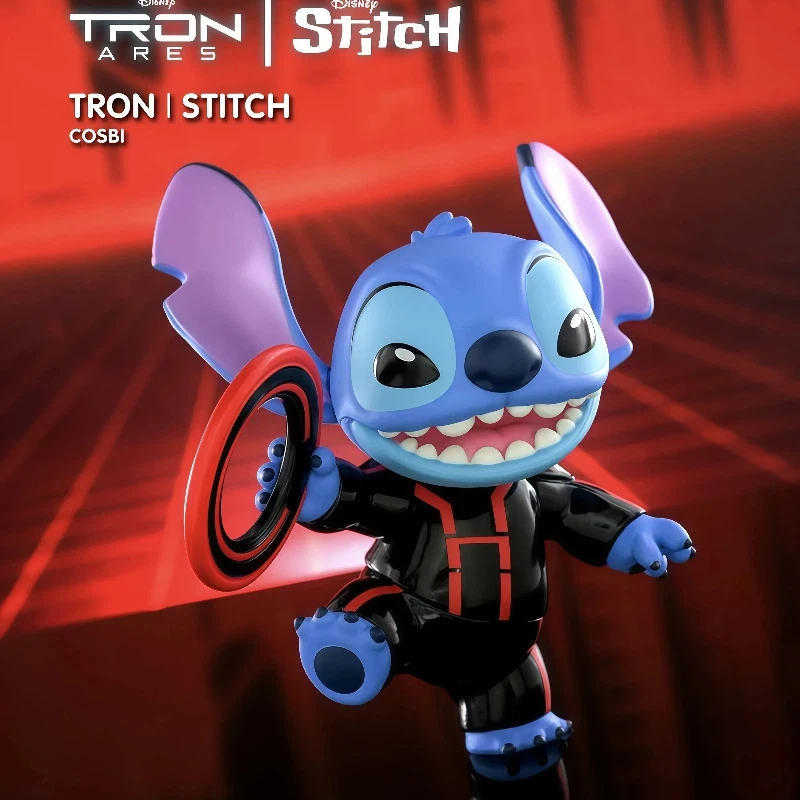 Hot Toys Stitch God Of War Crazy Cross Dressing Series Pvc Blind Box Cosbi Trendy Play Handmade Ornament Toy Gift