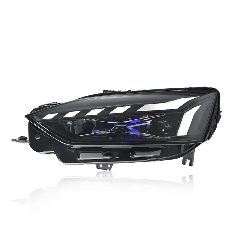 Untuk Audi A5 2021 2022 2023 2024 Rakitan Lampu Depan  lampu jauh LED Matrix Laser Konfigurasi Tinggi Aksesoris Lampu Depan