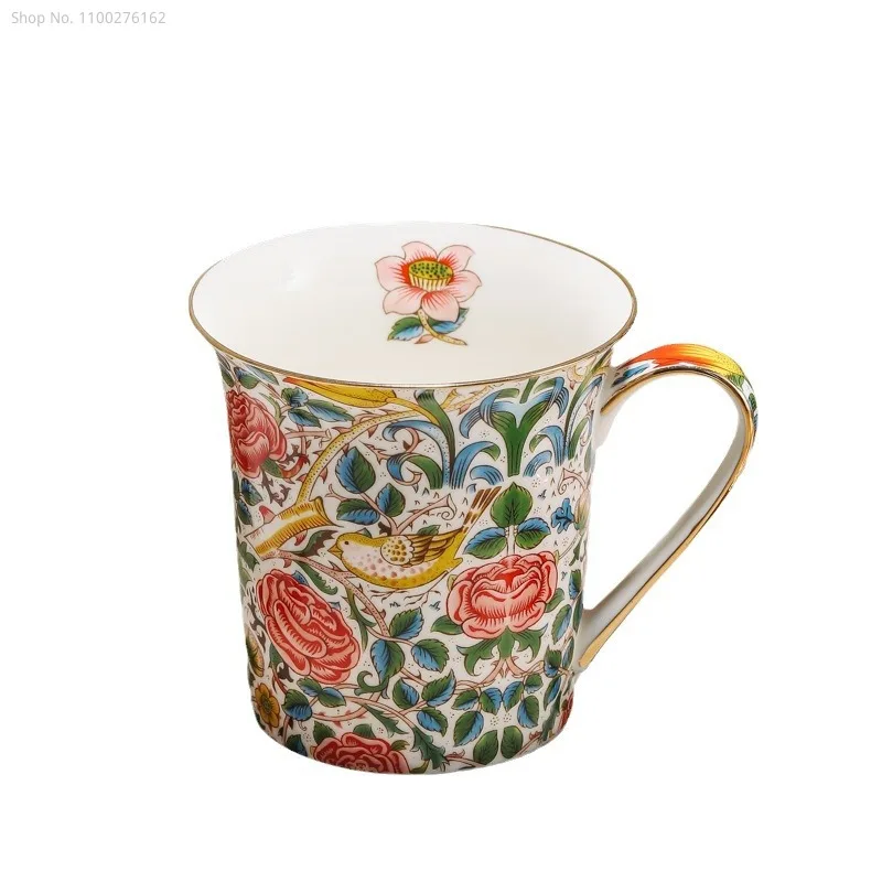 2pcs Traditional Chinese Style Mug Blue And White Porcelain Drinking Cup Ceramic Coffee Mug