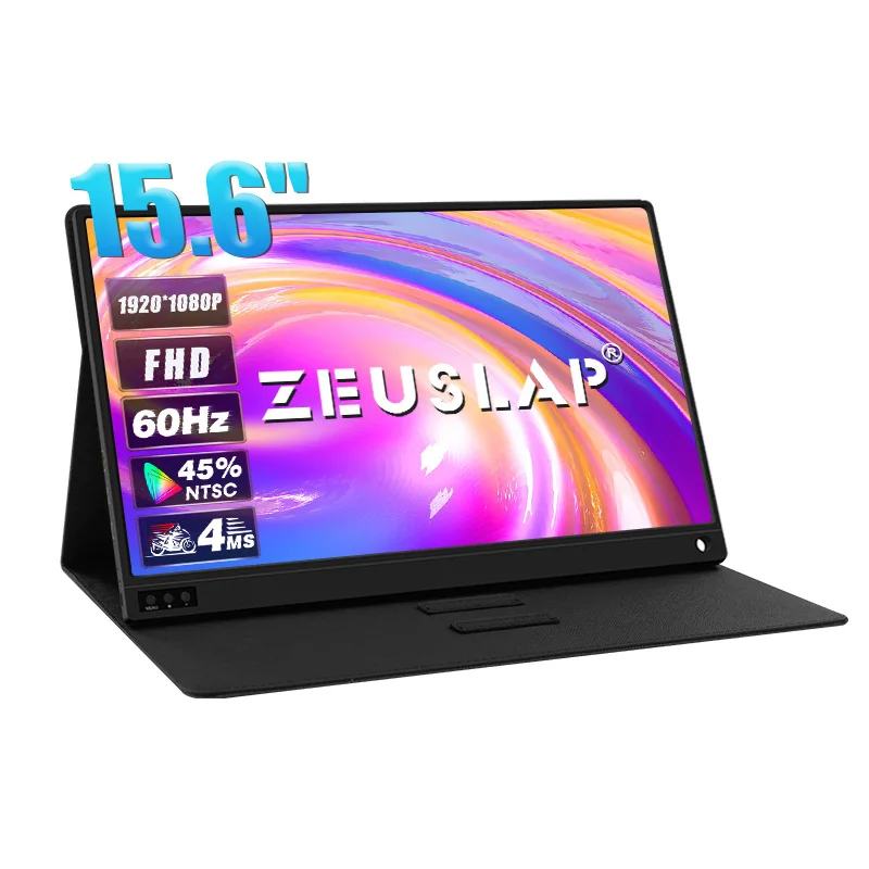 New: Lcd full hd portable monitor 60hz 120hz 144hz 15.6 usb type c HDMI-compatible for laptop,phone,xbox,switch and ps4