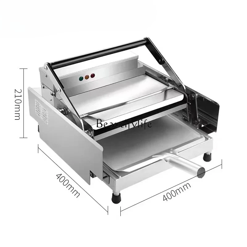 

Burger machine Commercial automatic double-layer baking burger embryo heating machine Equipment large