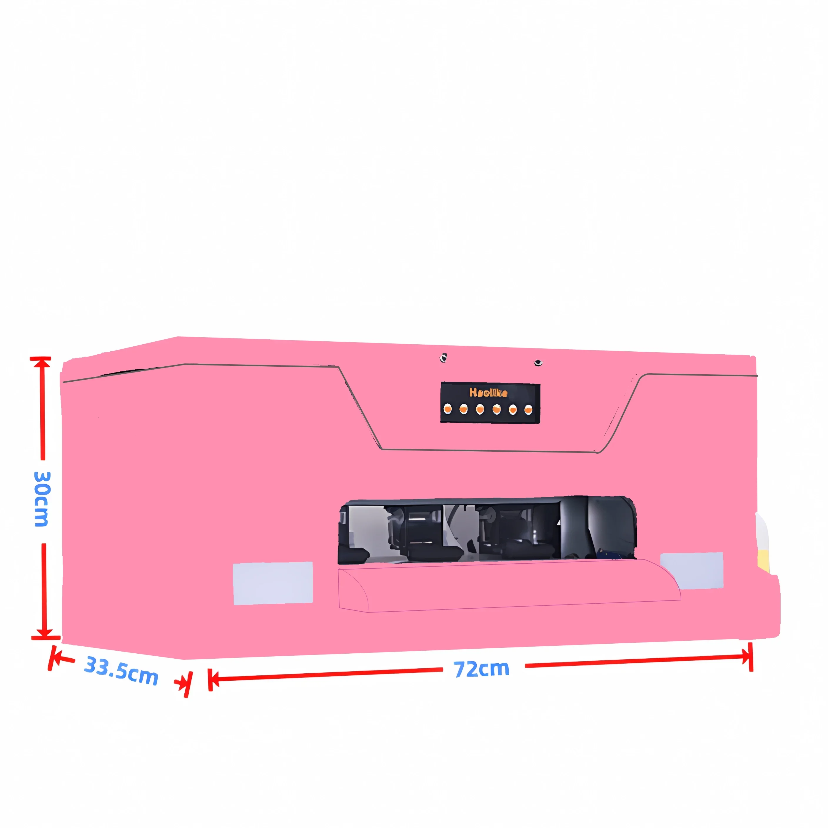 2024 Pink Digital  A3 DTF Printer XP600 Pet Film 13Inch Dtf Printer With Pink Oven For Any Textile