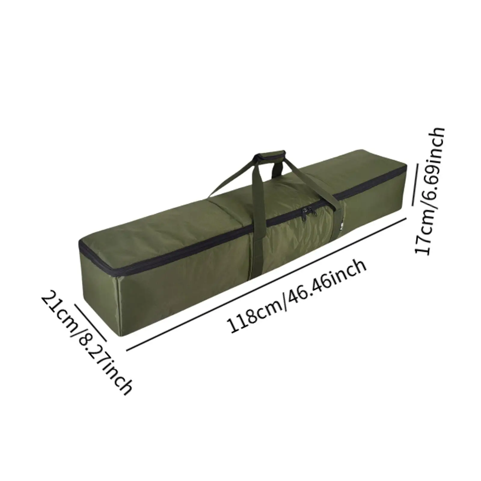 Outdoor Hammock Stand Handbag Foldable Hanging Chair Storage Bag with Comfortable Handles Zippered Duffel Bag for Yard Hiking view 5