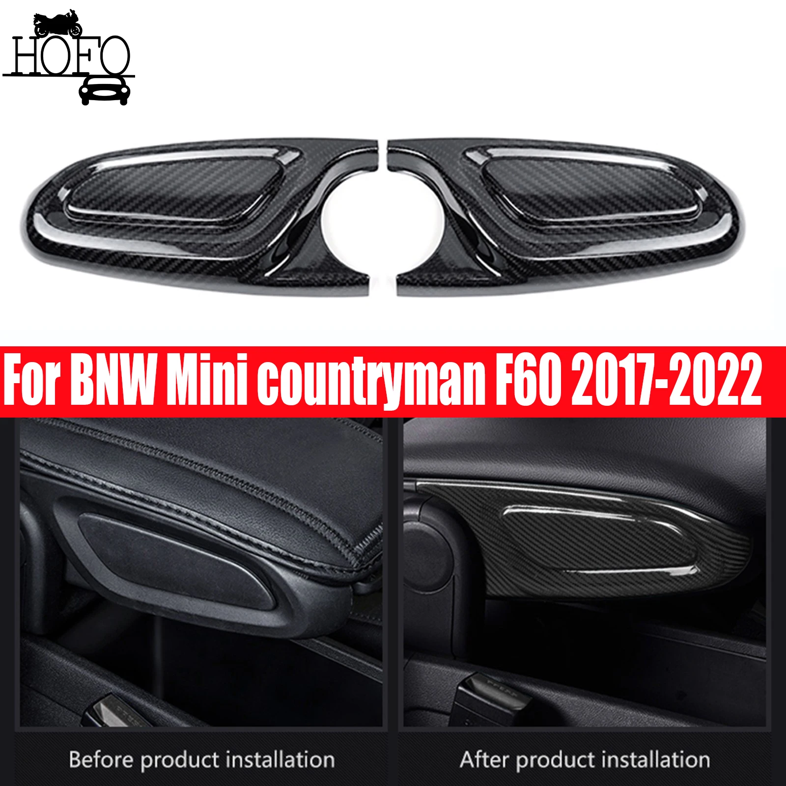 

Armrest Box Side Panel Cover Trim For BMW Mini countryman F60 2017-2022