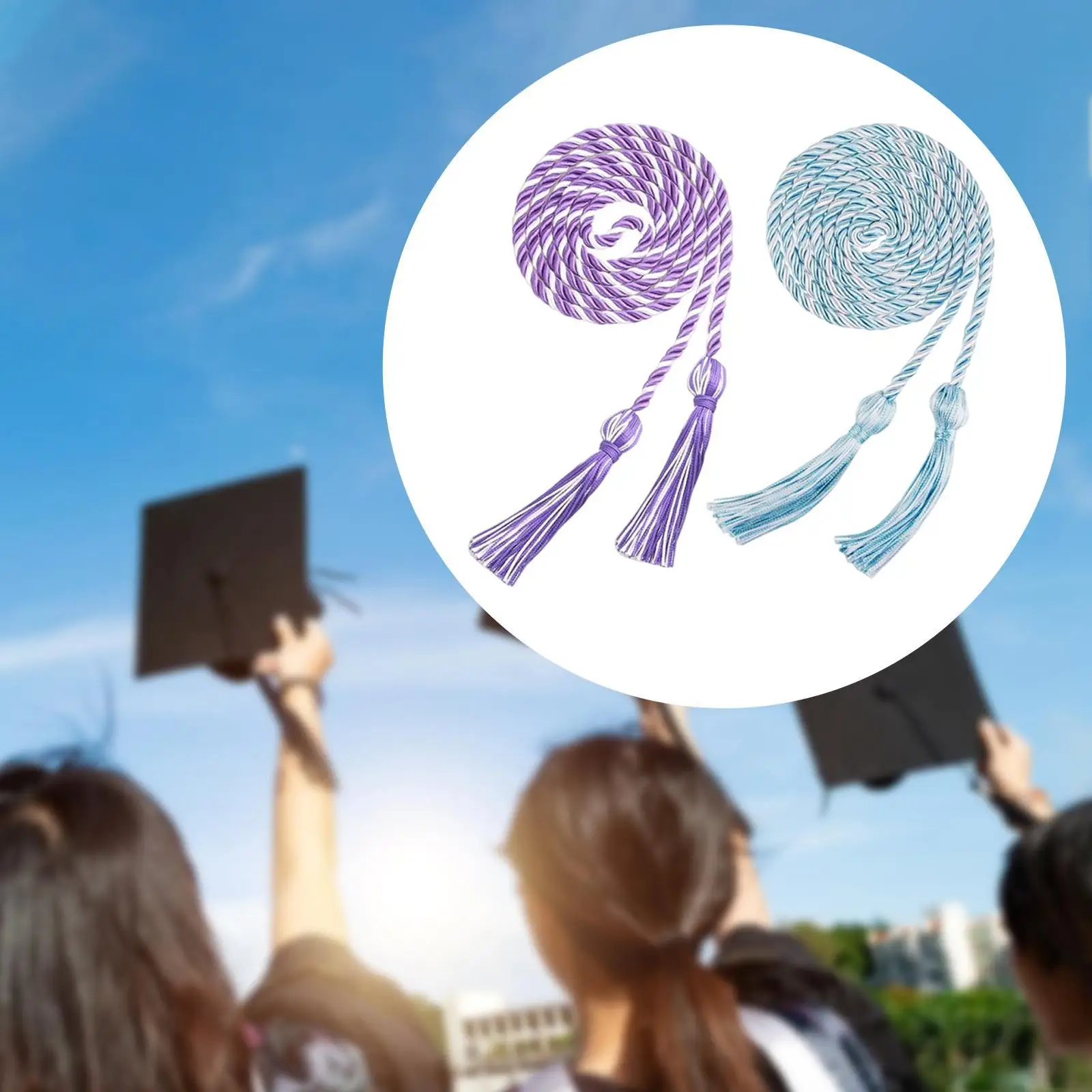 Abschluss-Ehrenschnur, Partyzubehör, Verzierungen, Andenken, Bekleidung, Dekoration für Doktorzkleid, Absolventen 2025, Abschlussstudenten