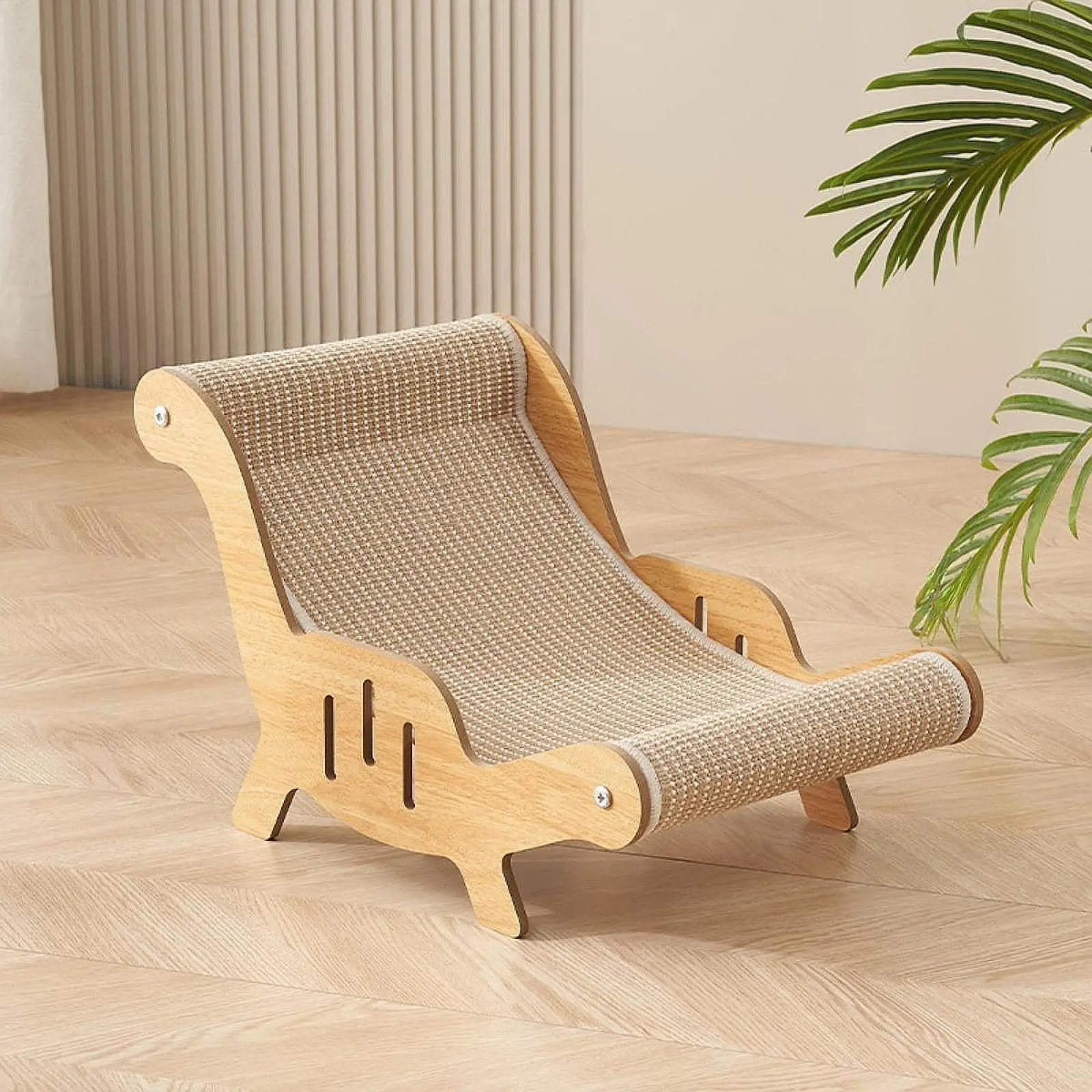 Cat Sisal Lounge Chair Sisal Scratcher Cat Bed Cat Beach Chair Pet Furniture for Puppy Dogs Cat Kitty Pet Small Animal