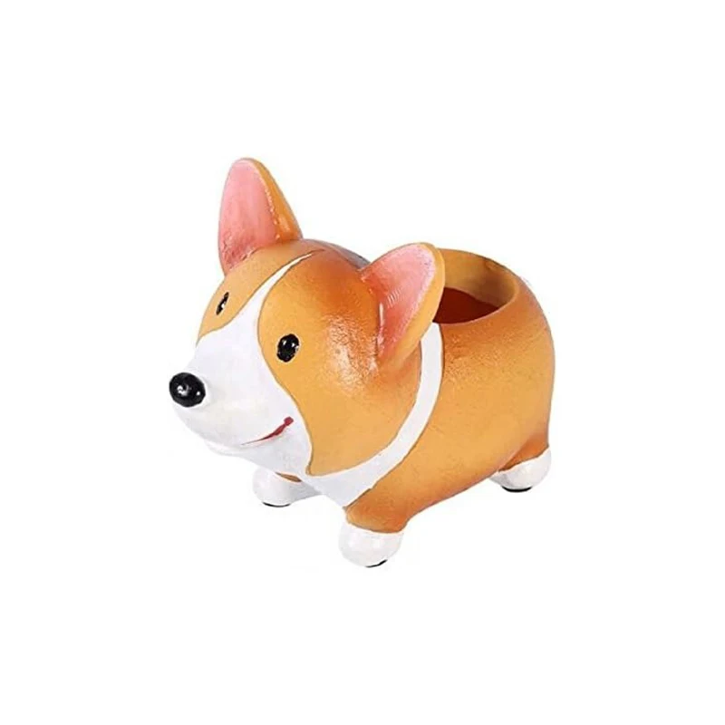 Sadzarki Corgi na sukulenty, mała doniczka, urocza doniczka na sukulenty, doniczka Bonsai, pojemnik na ołówki, doniczka dla dziewczynki, doniczki na