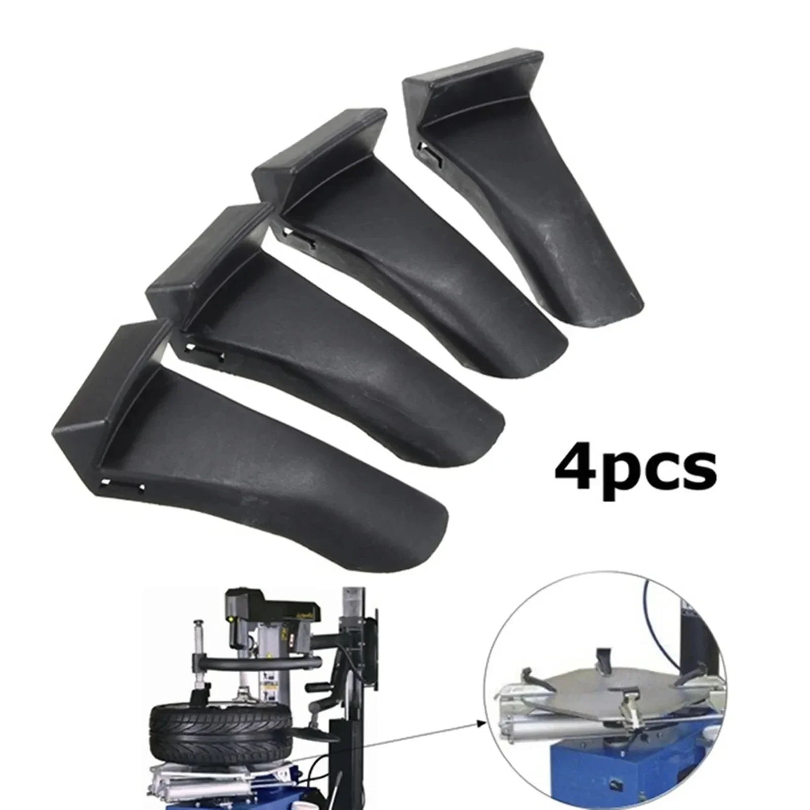 4 pcs Tire Changer Plastic Inserts Jaw Clamp Cover Wheel Rim Guards for Tire Changer Machine