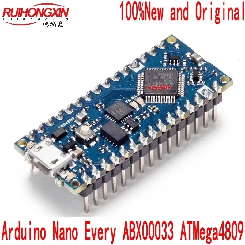 

Плата разработки Arduino Nano Every ABX00033 ATMega4809, 100% новая и оригинальная