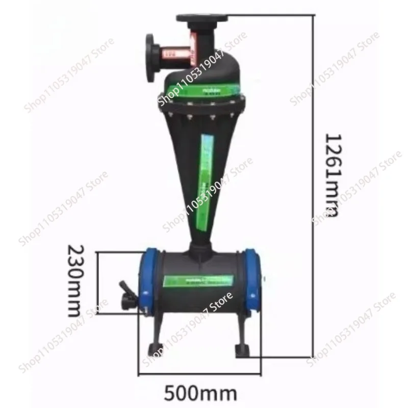 Water Treatment Irrigation Equipment Centrifugal Hydrocyclone Filter Filtering Well Water for Irrigation System Sediment Filter