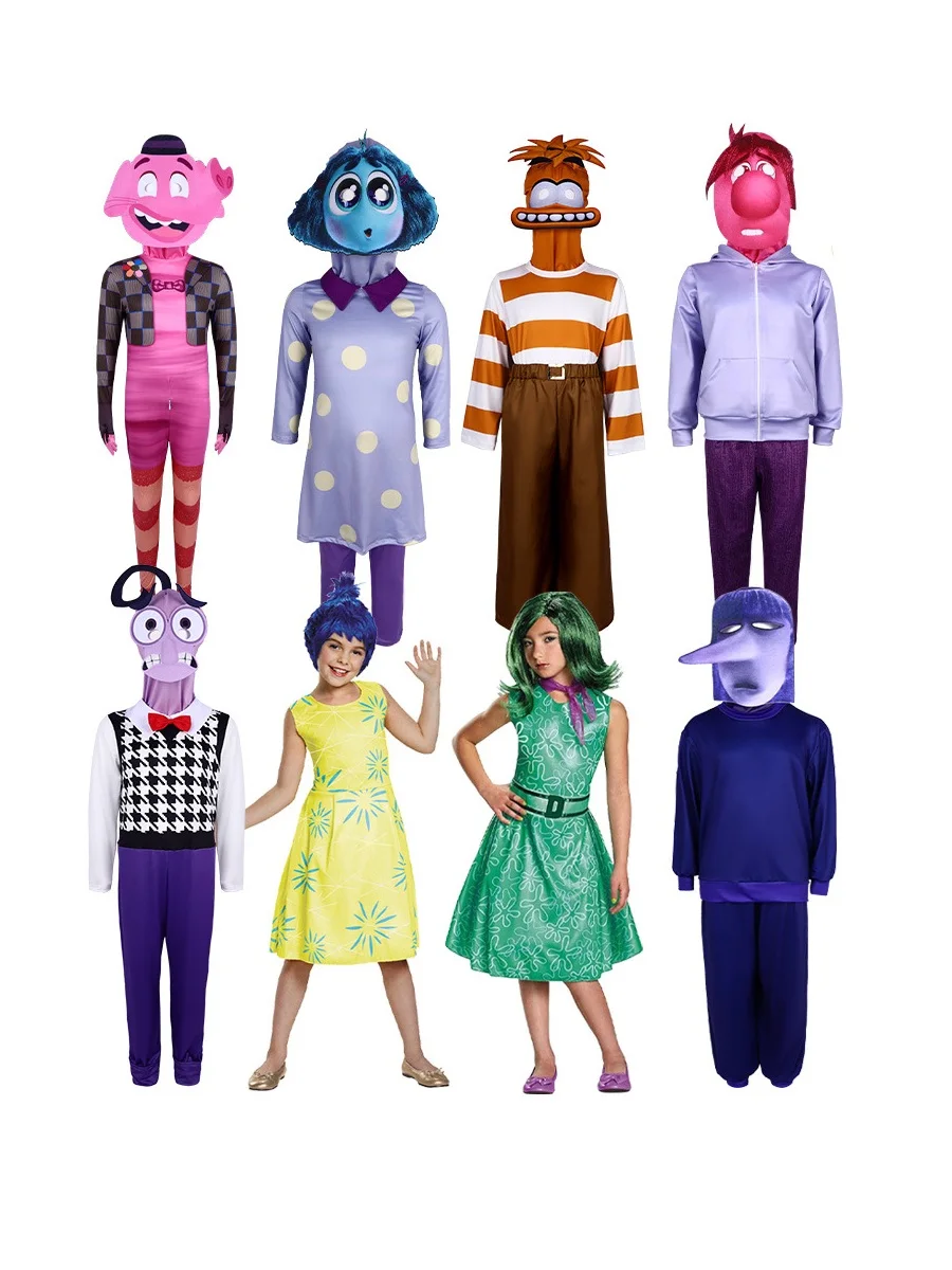 Inside Out 2: زي الفرح التأثيري لمرحلة الهالوين زي عمال العقل #1