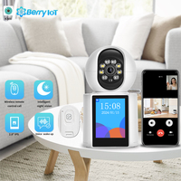 3MP Wireless Security Protection WIFI Video Call Camera Baby Monitor SOS 2.8 Inch Screen Button Call PTZ Auto Tracking ICSEE