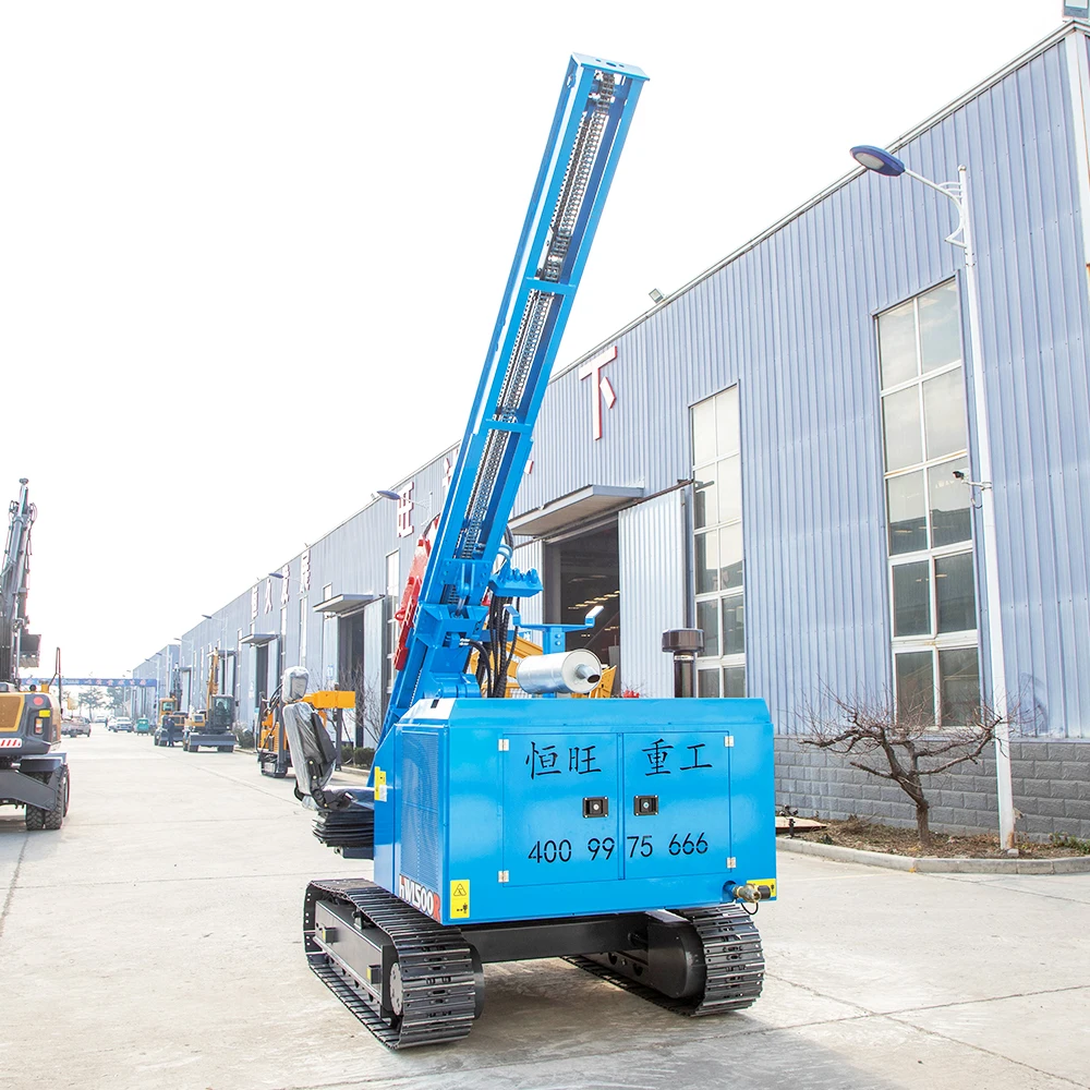 New Product Ground Screw Machine Pile Driver for Solar Ground Hammer Pile Driver