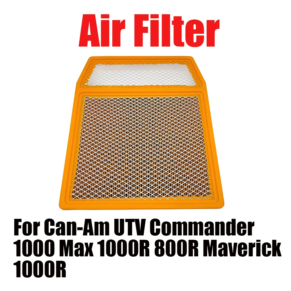 

For Can-Am UTV Commander 1000 Max 1000R 800R Maverick 1000R Motorcycle Parts Air Filter Intake Cleaner System Parts Elements