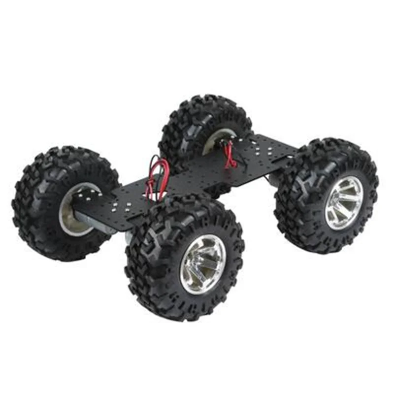 4wd Intelligent Car Chassis Off-road Super Large Chassis Dc Reduction Motor RC Tank Robot Car Wheels Smart Accessory Robot Toys