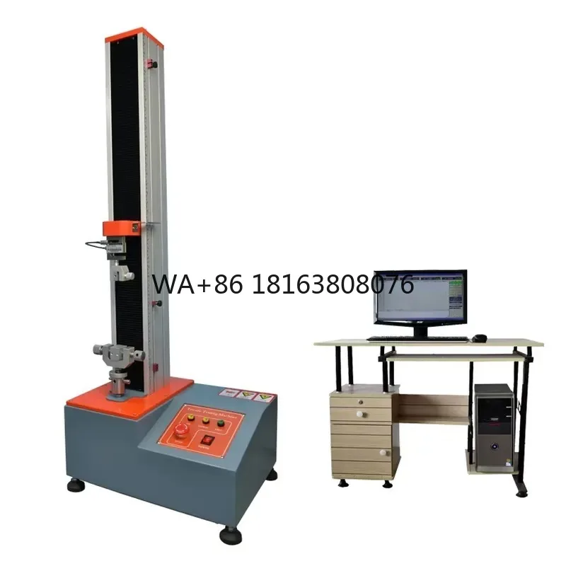 Computerized Tensile Tester for Yarn/Textile/Plastic ASTM D5035 & ISO 13934 Compliant High Precision