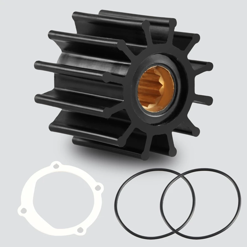 Water Pump Impeller Repair Kit For Johnson Yanmar Sierra Indmar Replace: 09-812B-1 119773-42600 18-3306 S685007