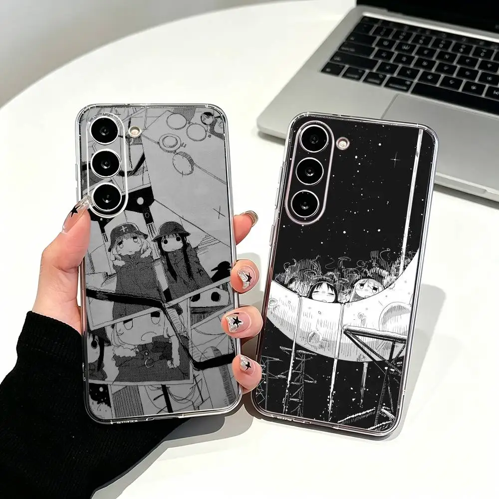 Anime-Girls' Last Tour Phone Case For Samsung Galaxy A71,A70,A52,A51,A40,A30 Transparent Cover