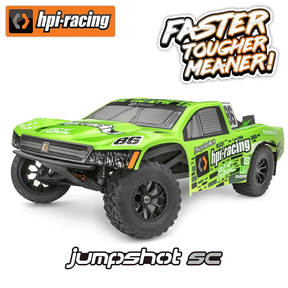 

HPI RACING 1/10 внедорожник с дистанционным управлением Jumpshot SC V2 RC матовый задний привод электрическая короткая модель грузовика игрушка