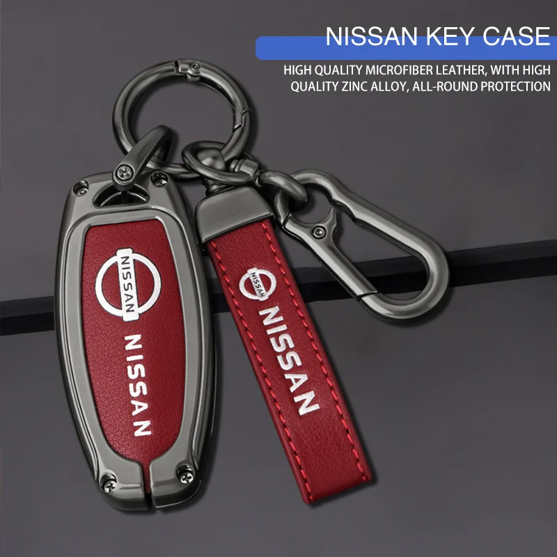 Zinc Alloy Folding Car Key Shell Case Fob Cover For NISSAN Maxima Altima Versa Sentra Juke Sunny Sylphy Teana Qashqai X-Trail