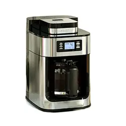 2 In1 Drip Coffee Machine Apply To Ground&Beans Home Appliances Dripping Coffee Maker With Digital Display&keep Warm