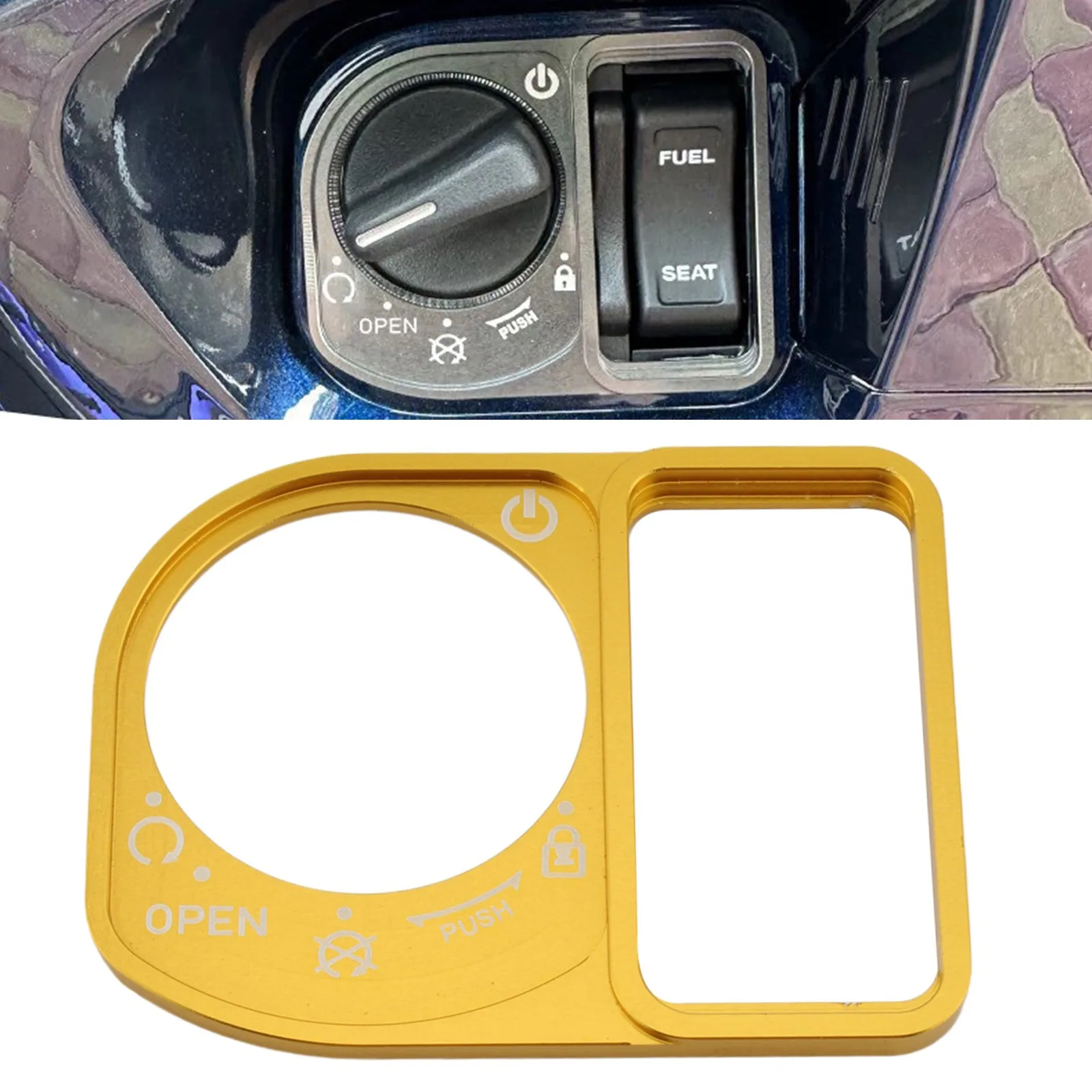 For Honda PCX160 PCX150 PCX125 ADV150 All Years Motorcycle Button Cover 4