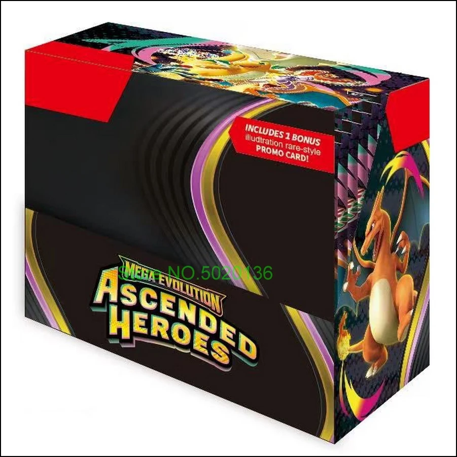 2026 NEW HOT 30-360pcs Pokémon Ascended Heroes Sealed Elite Trainer Box - Mega Evolution Pokémon Cards