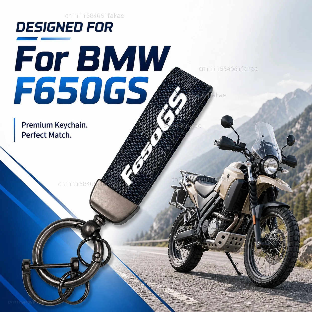 

For BMW F650GS F650 GS F 650 GS All Years Motorcycle Keychain Custom Logo Gift for Rider Men Women