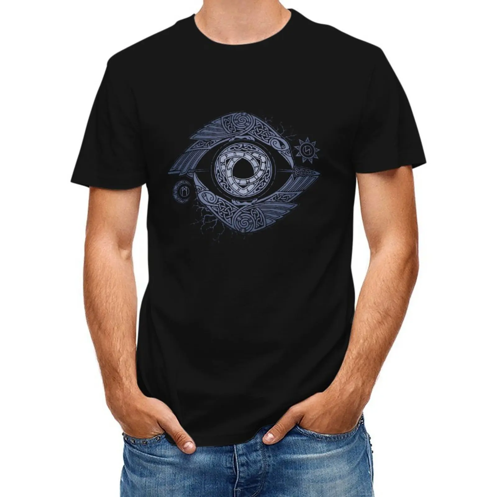 

Odin’s Eye Norse Mythology T-Shirt blanks sweat boys whites mens funny t shirts