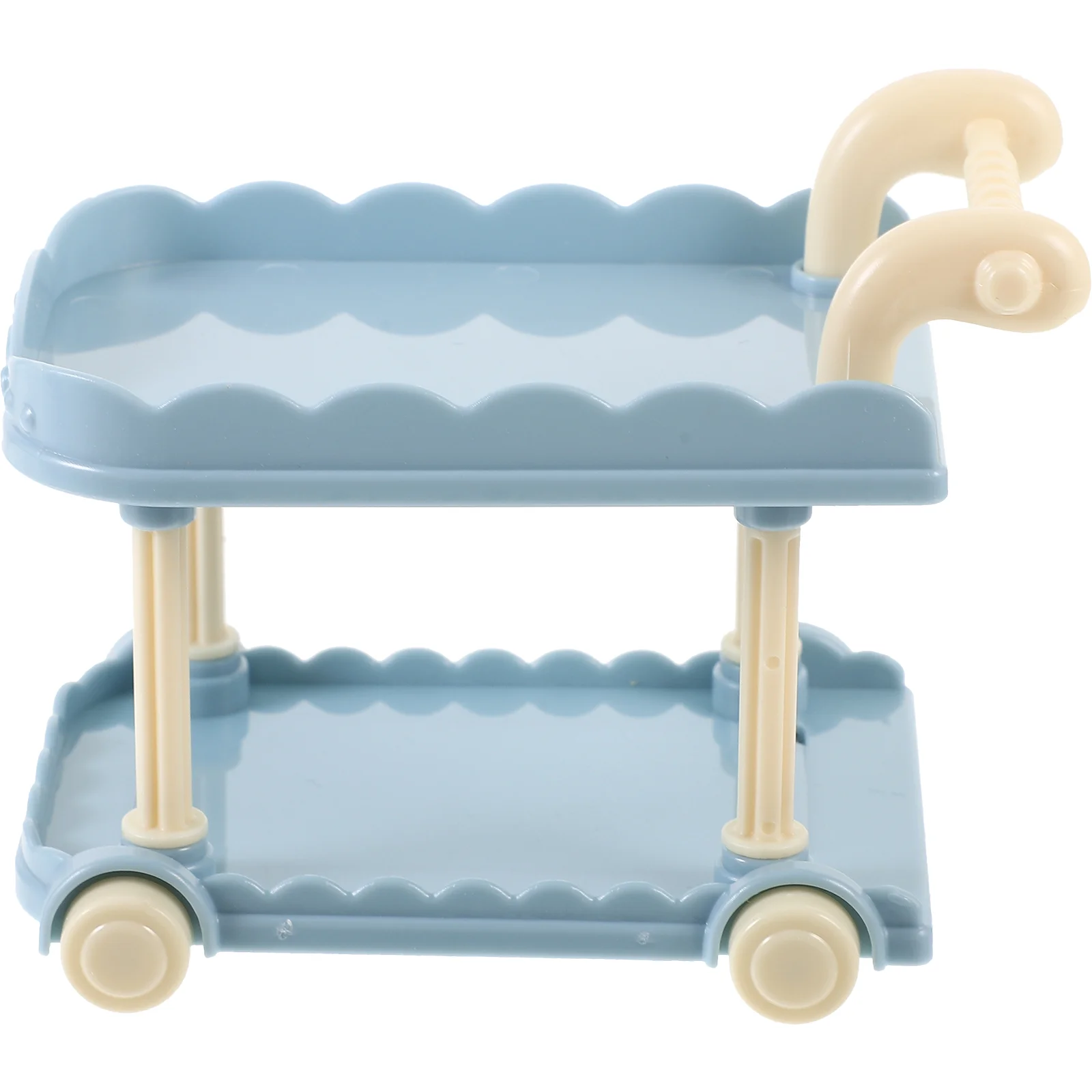 Decorate Food Truck Toys 9x79x63CM Plastic Mini Craft Decors Dinning Car Model