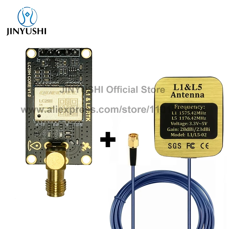 Quectel LC29H Module LC29H-DA RTK Receiver GNSS Core Board LC29HDA High-precision L1 L5 GPS Beidou Glonass Galileo