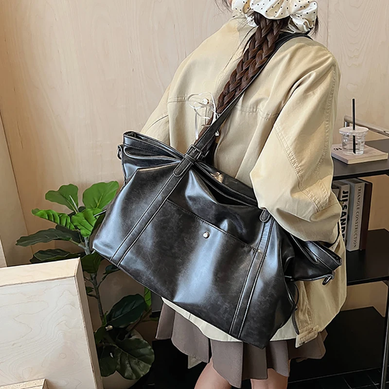 ميلارد حقيبة نسائية 2026 تريند خمر فاخر مصمم لينة بولي Leather حقيبة يد جلدية Bolsas Femininas شيك سعة كبيرة تخفيف الأفاق