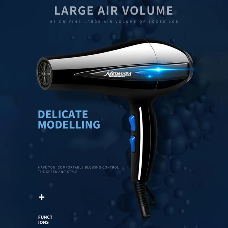 Xiaomi Hair Dryer Professional 1200W/2200W Gear Strong Power Blow Hair Dryer For Hairdressing Barber Salon Tool Hair Dryer Fan