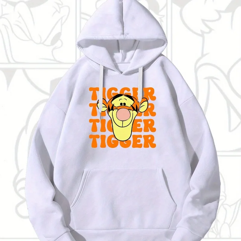 ديزني تيجو نمط الرجال هوديي الخريف / الشتاء الساخن بيع عارضة أزياء للجنسين زوجين الشارع الشهير