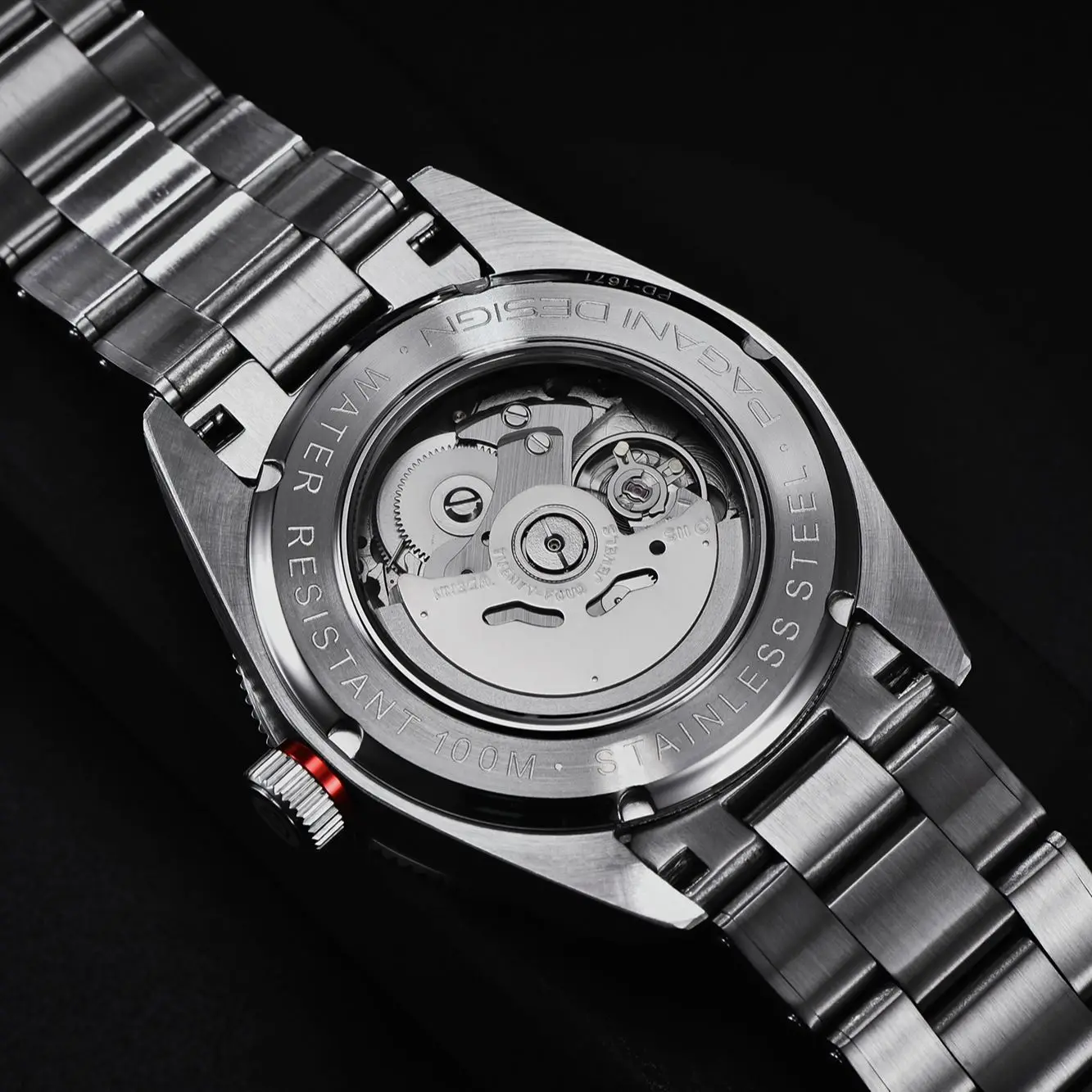 PAGANI DESIGN BB58 2023 New Men\'s Watches Luxury Automatic Watch For Men Mechanical Wristwatch 100M Waterproof steel strap NH35A