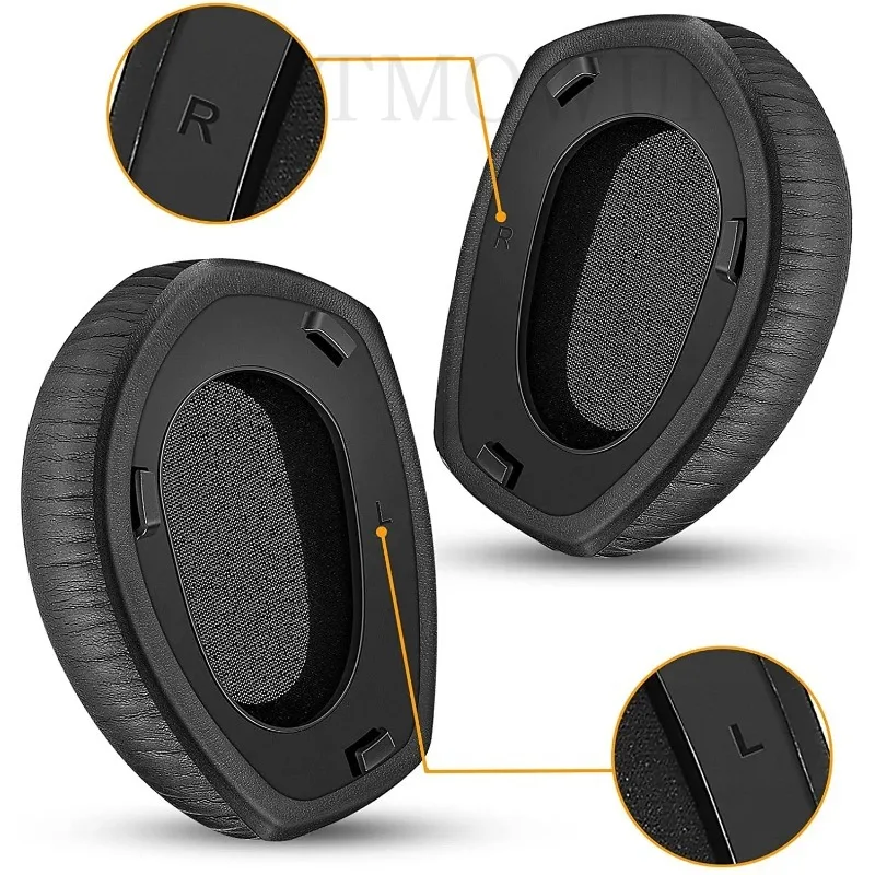 

Replacement Ear Pad for Sennheiser RS165, RS175, HDR165, HDR175, RS185, HDR185, RS195, HDR195 RFHeadset Headphones Earmuff .