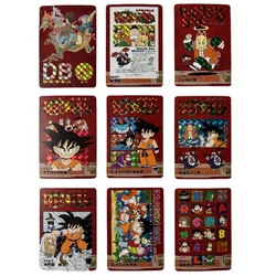 Dragon Ball Flash Card Son Goku Tien Shinhan Piccolo Title Page Series Op03 Diy 54 Sheet Action Toy Figure Anime Game Collection