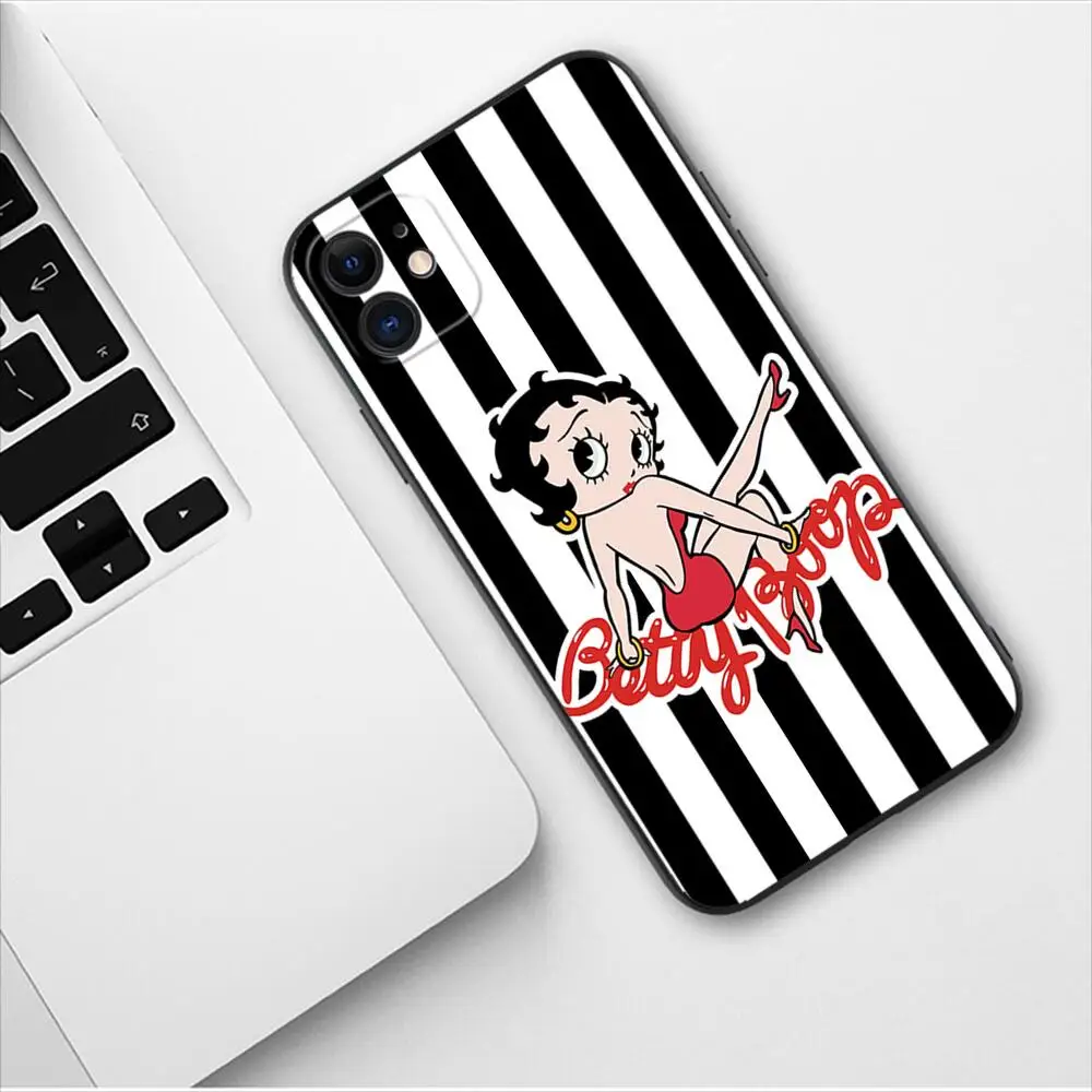 Custodia per telefono Sexy Girl B-Betty per Apple IPhone 13 12 11 14 15 Pro Max Mini SE XR X XS Max 6S 8 7 plus Cover in TPU di moda di lusso