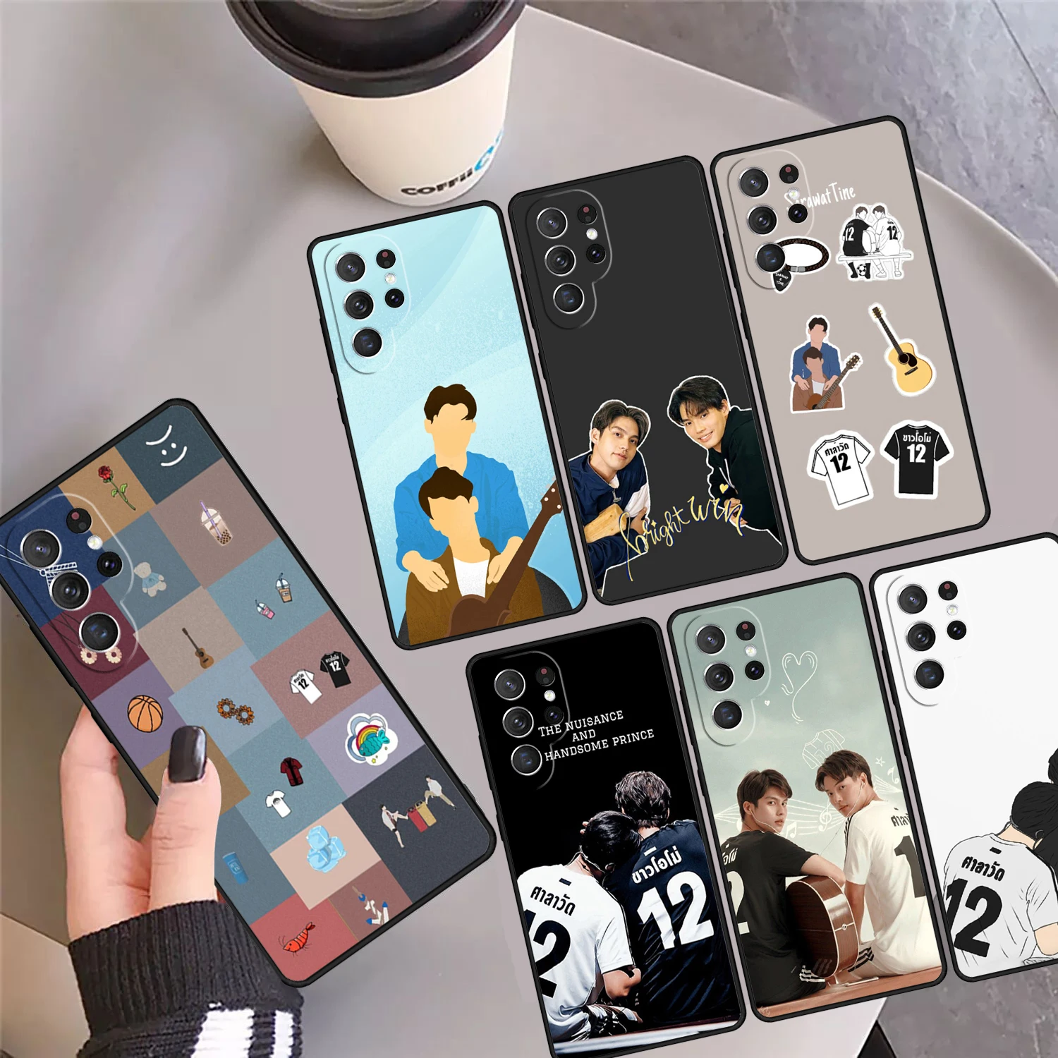 

2gether The Series Phone Case Cover Coque For Samsung Galaxy S24 S25 Ultra 23 S22 Plus S21 FE S20 Note 10 Pro Note 20