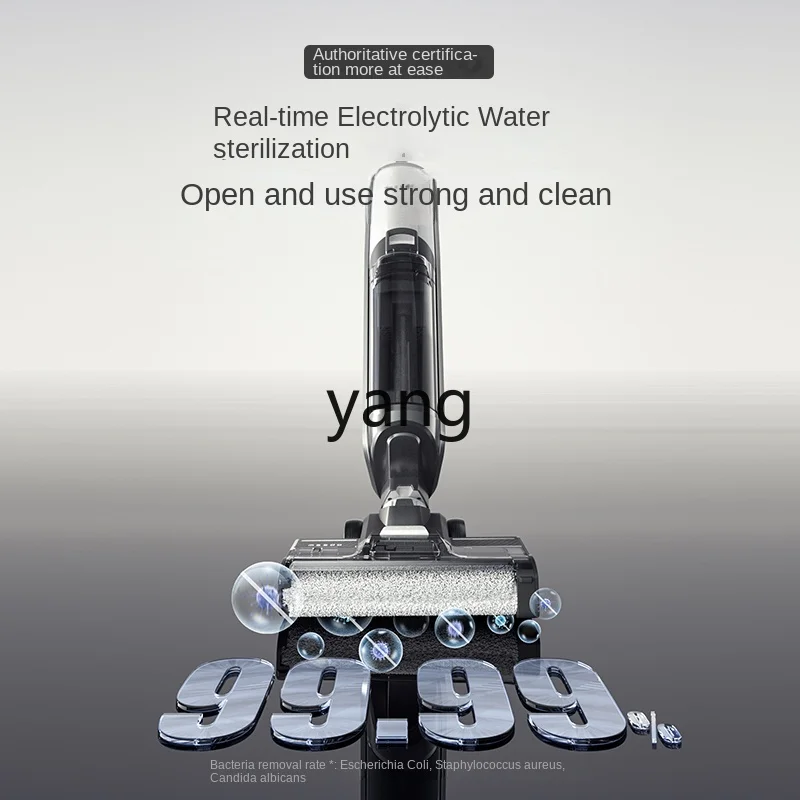 Yjq-Inteligente Máquina de Lavar Chão, Ventosa Mop, Grande Sucção, Auto-Limpeza, Limpeza Doméstica