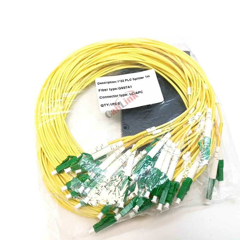 1X4 SC /APC الألياف البصرية FTTH الفاصل FBT مقرنة بصرية 1:4 SC APC المفردة بسيطة PLC الخائن البصري