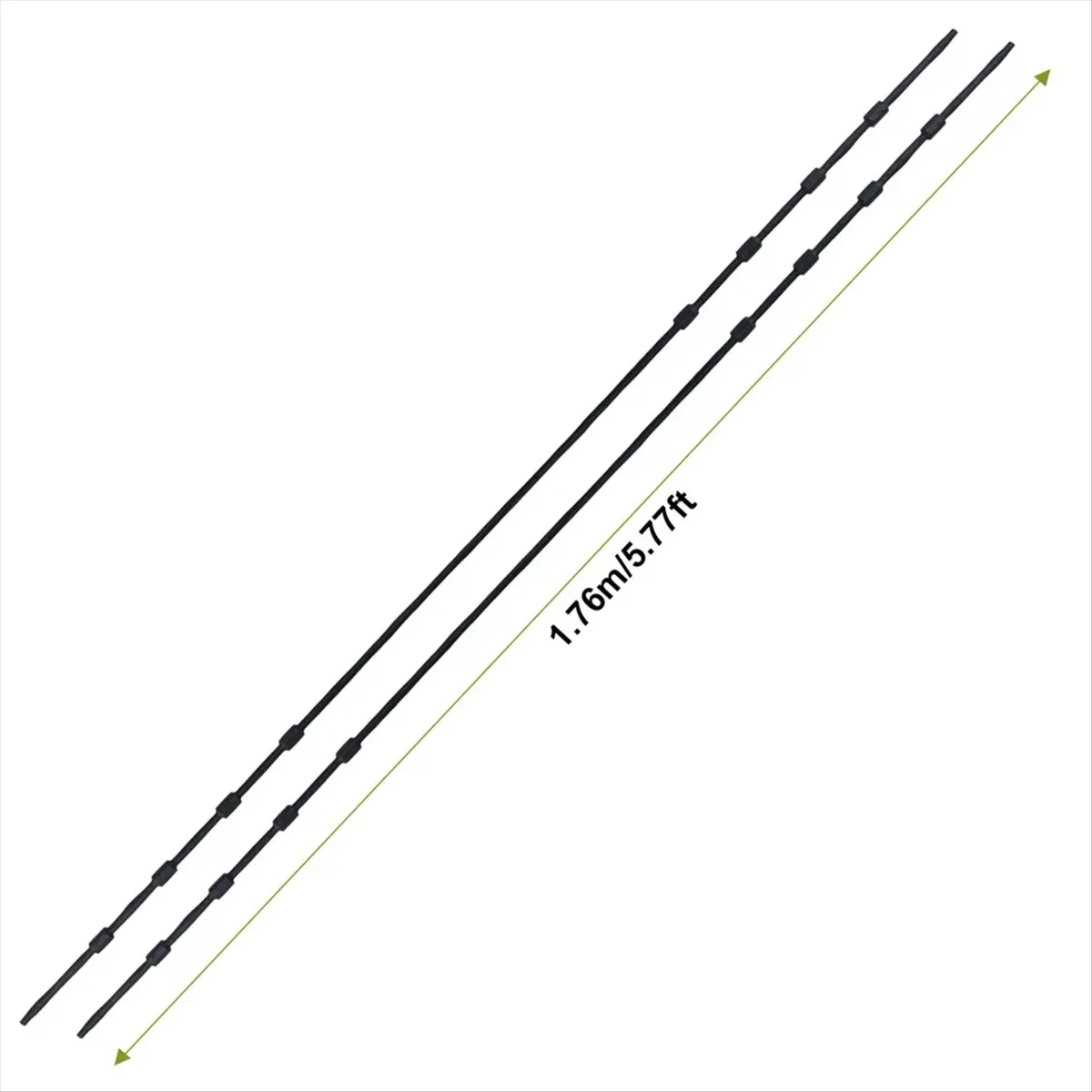 Fits for Treestands 1Pair of Replacement Cables for Climbing Treestands,Replacement Tree Stand Cables, Steel 5.77FT