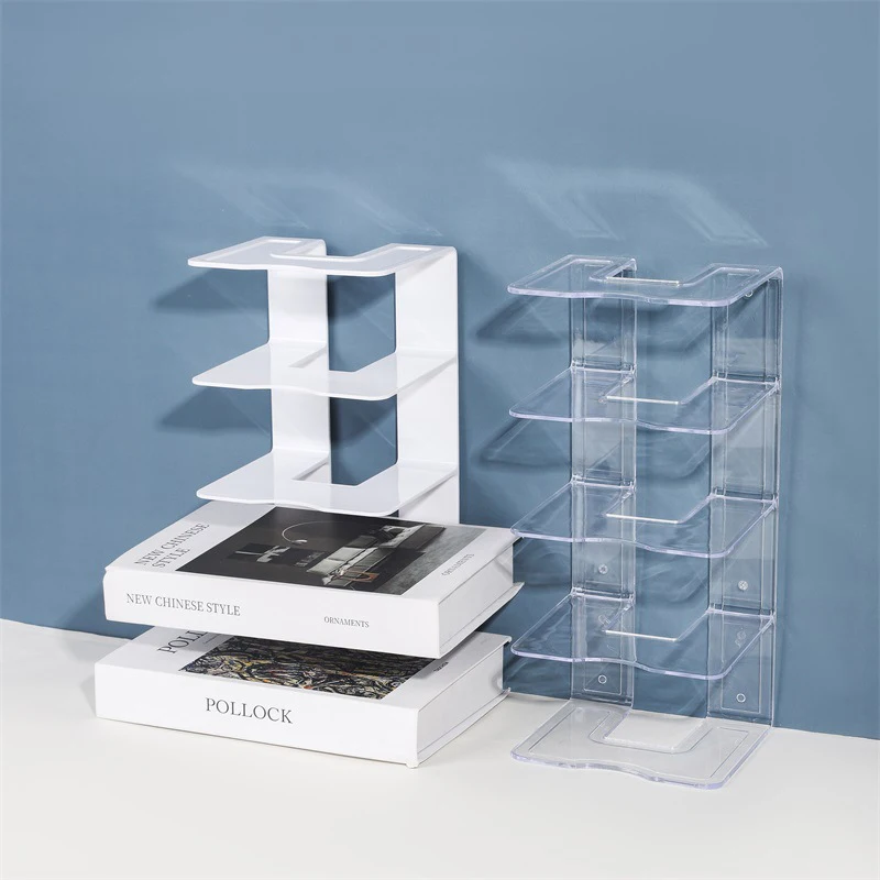 Handbag Storage Shelf Transparent Purse Bag Divider Wardrobe Bag Storage Rack Acrylic Purses Upright Display Closet Organizer