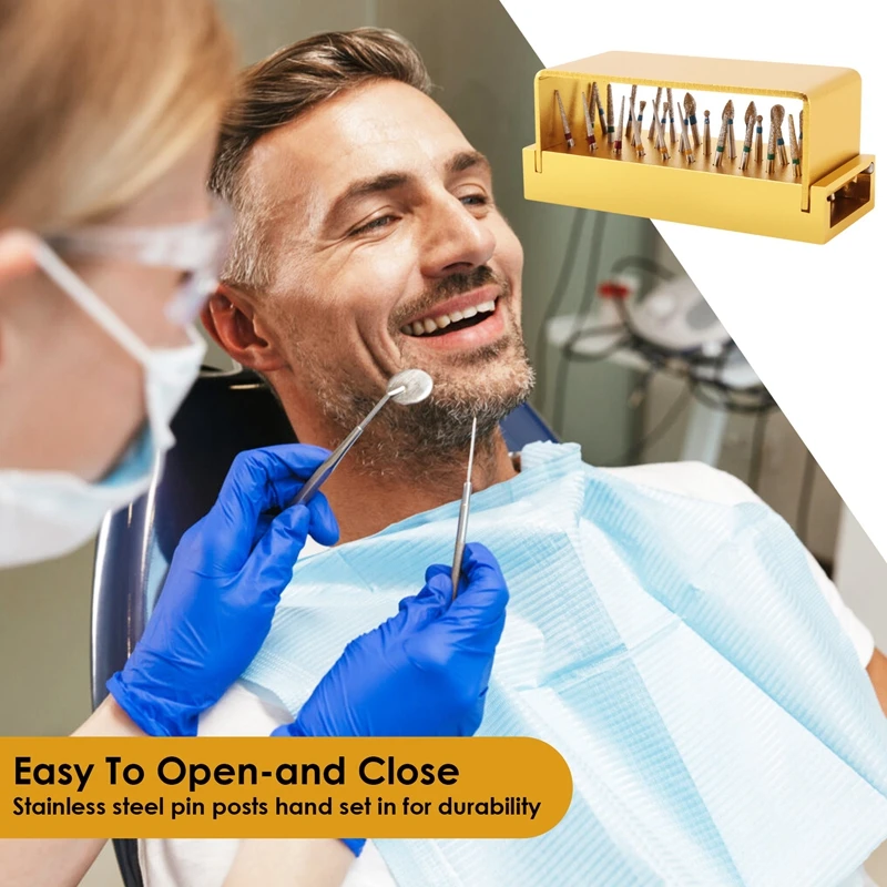 مثقاب وكتلة ألماس ، حامل قبضة عالي السرعة ، أداة ألوميموم لتبييض الأسنان ، 30 دولارًا لكل مجموعة