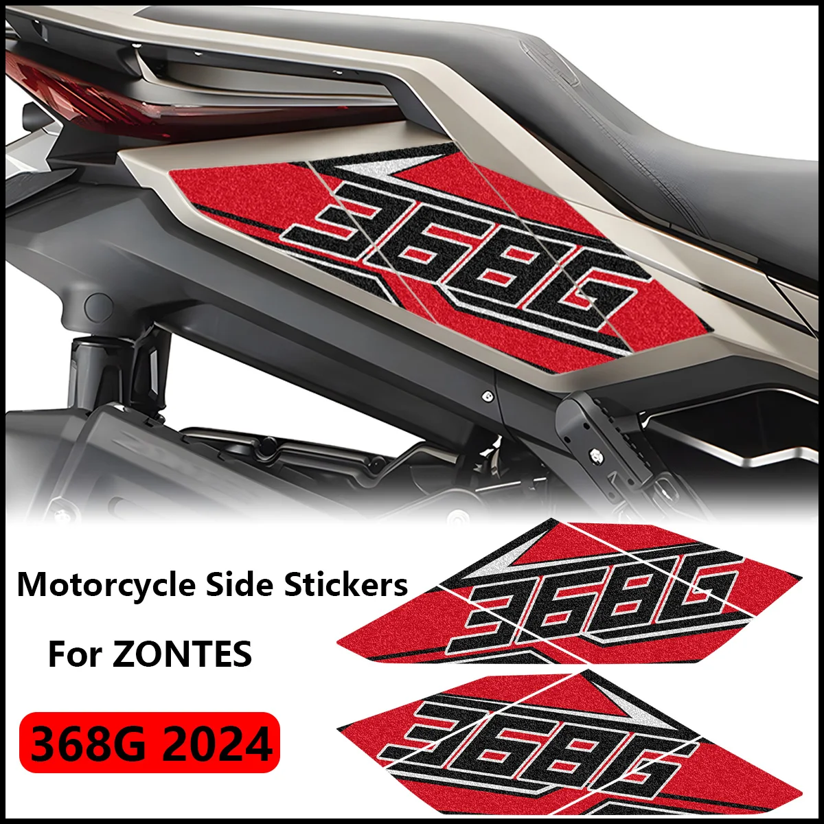 

Наклейки для мотоцикла ZONTES 368G 2024: утолщенные, матовые, водонепроницаемые, для защиты боковых обтекателей, декоративные наклейки