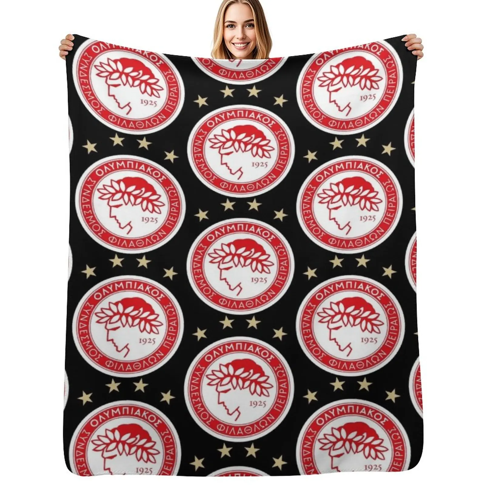 

Olympiakos - Olympiacos - Ολυμπιακ ΣΦΠ Throw Blanket Single Beach decorative Beautifuls Blankets