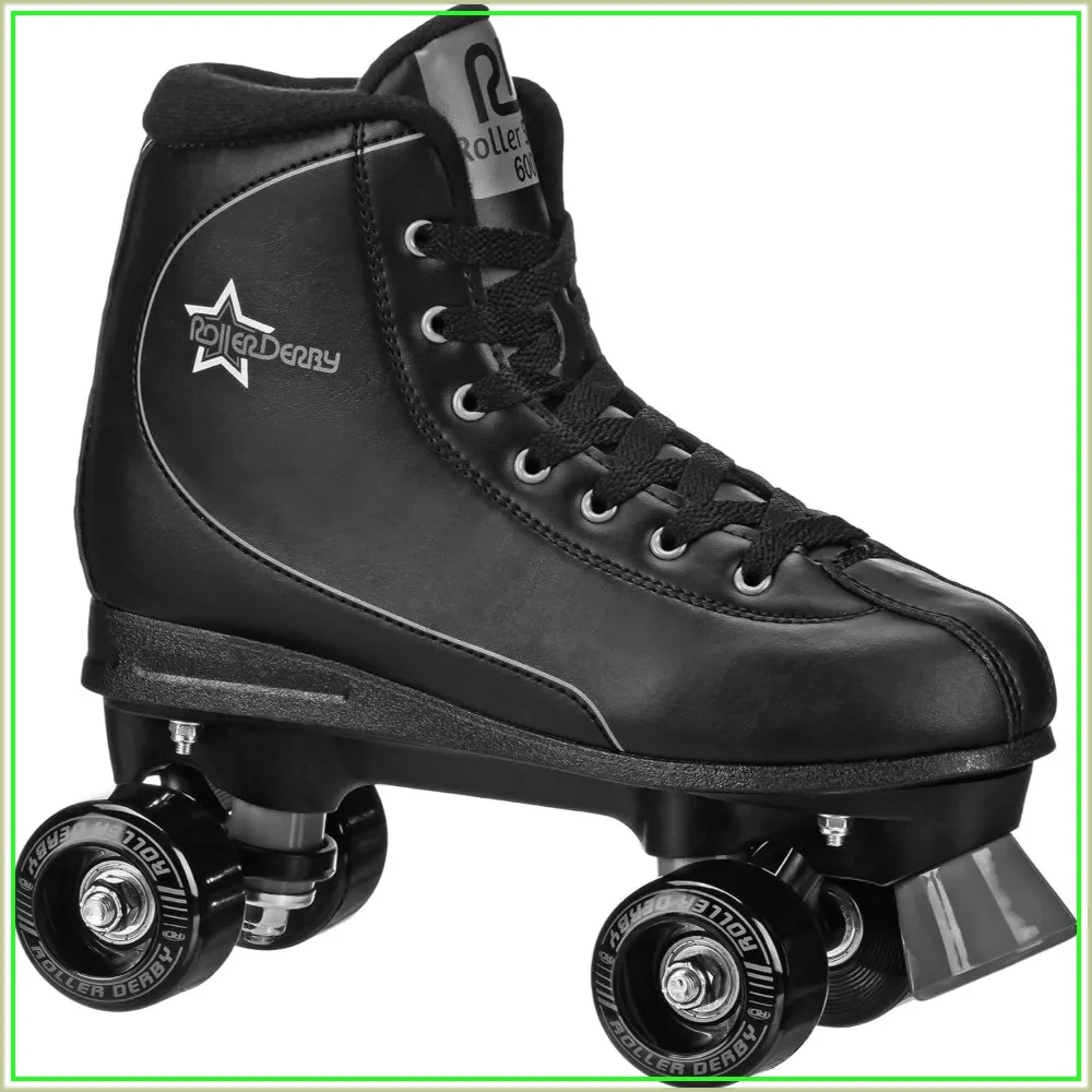 Men's Roller Skates: Comfort Fit, Precision Turning, 56mm Wheels