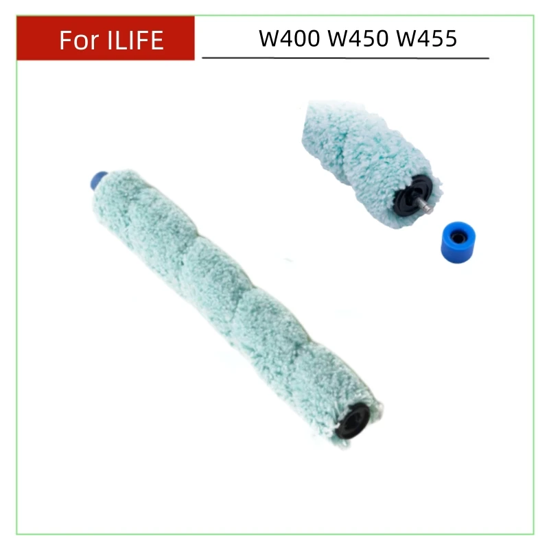 Мягкая основная роликовая щетка для ILIFE Shinebot W400 W450 W455, щетка для мойки пола, запасные части