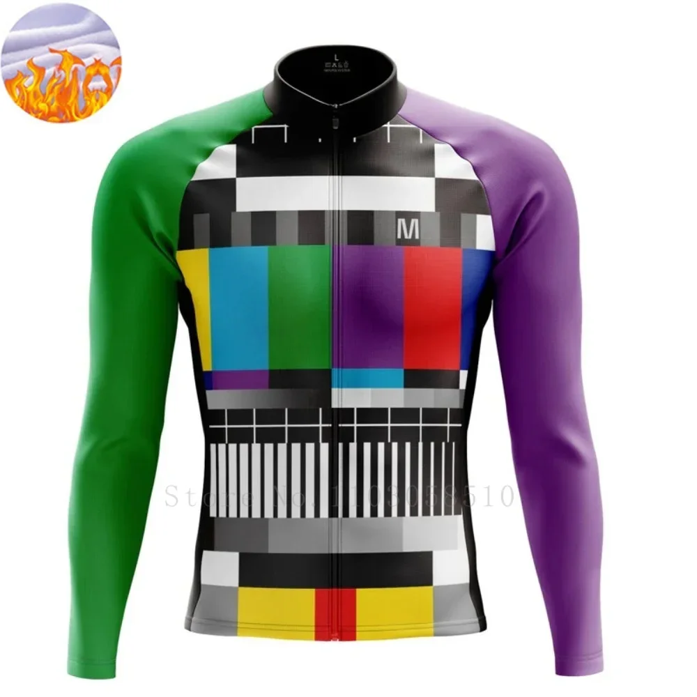 

New Cycling Jacket Maillot Men Women MTB Ropa Ciclismo Thermal Fleece Road Bicycle Jersey Clothing Outdoor Sports Bike Jackets
