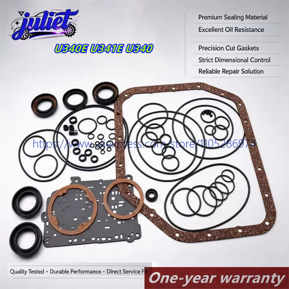 U340E U341E Transmission Overhaul Repair Kit for TOYOTA COROLLA,TransProfessor OHK Oil Seals Gaskets Car Accessories Drivetrain
